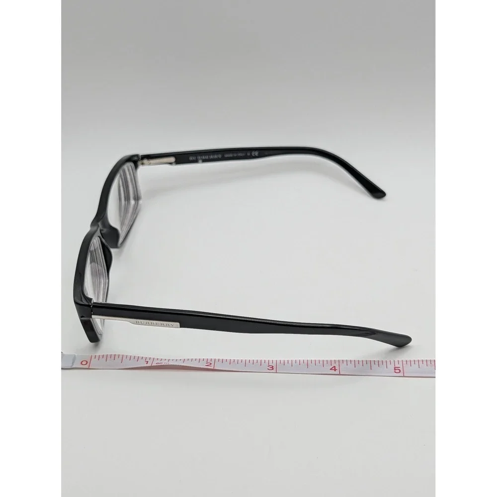 Burberry B 2077 Black Rectangular Eyeglasses Frames Italy 52-16-140